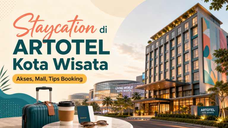artotel - Staycation di ARTOTEL Kota Wisata: Akses, Mall, Tips Booking