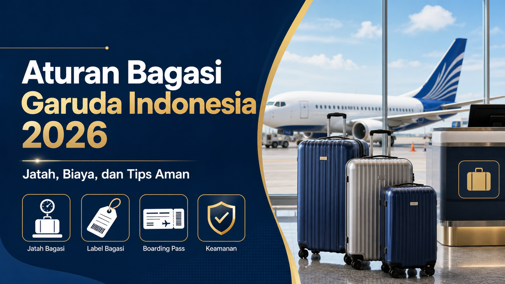 bagasi - Aturan Bagasi Garuda Indonesia 2026: Jatah, Biaya, dan Tips Aman