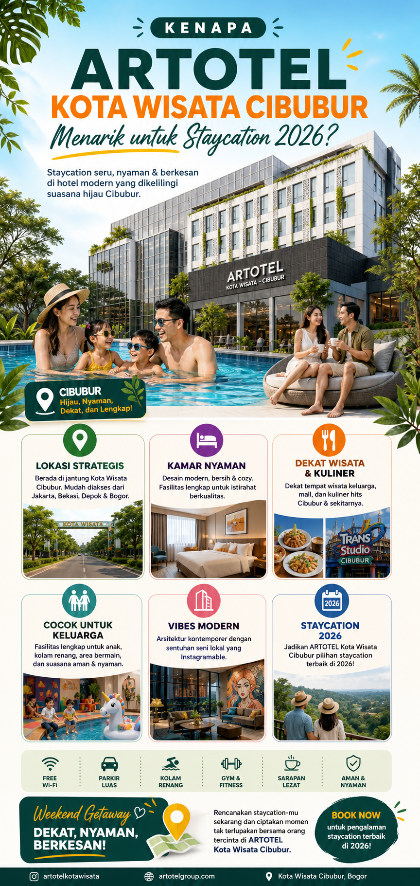 Kenapa ARTOTEL Kota Wisata Cibubur Menarik untuk Staycation 2026? - artotel