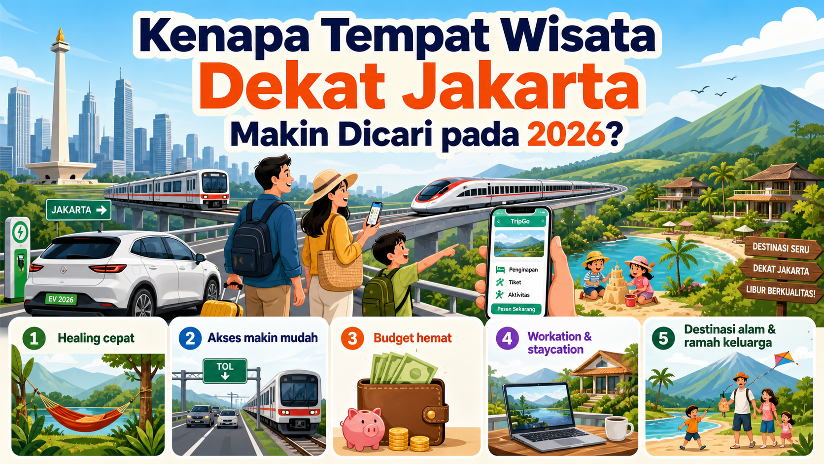 Kenapa Tempat Wisata Dekat Jakarta Makin Dicari pada 2026? - wisata
