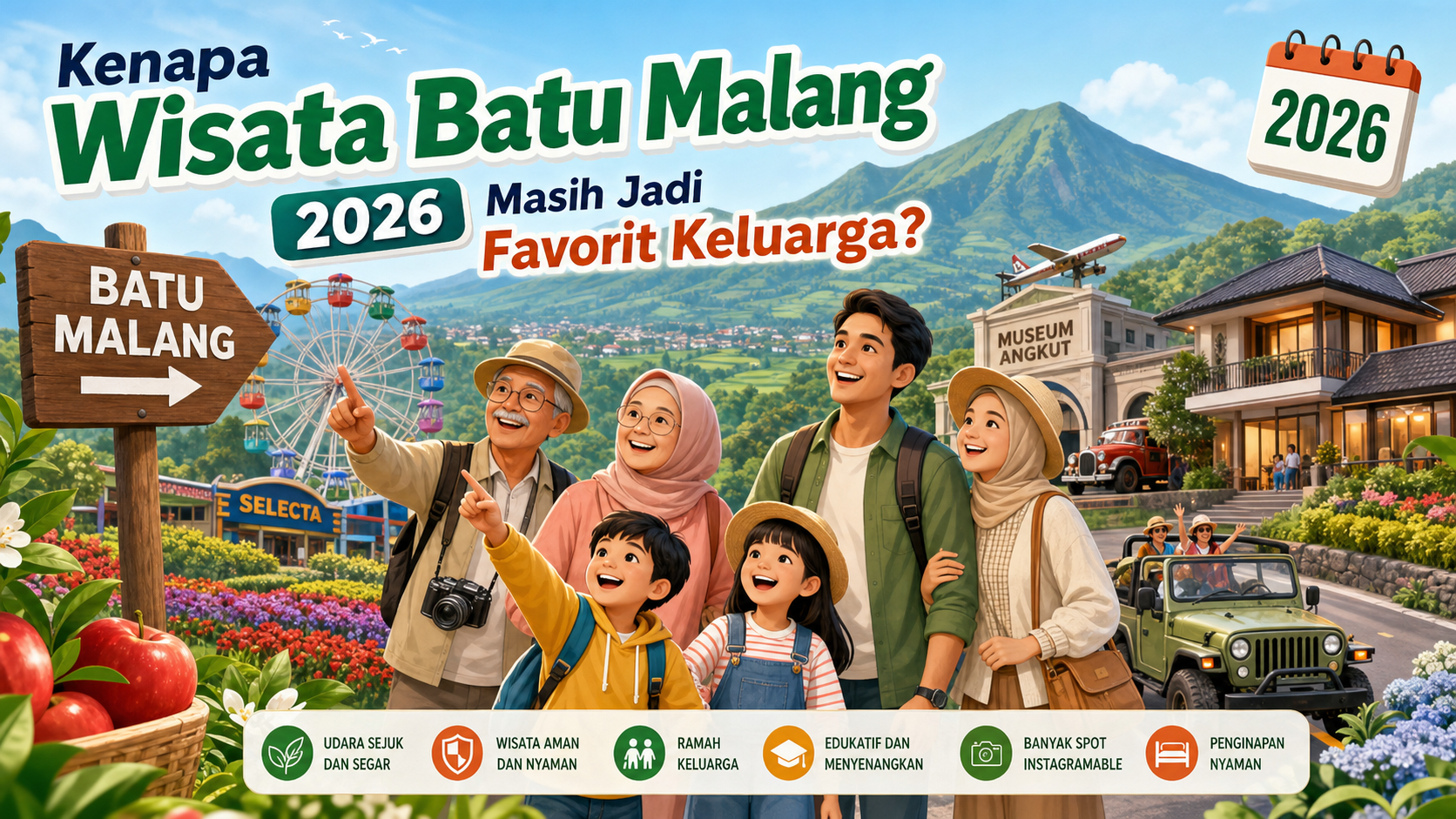 Kenapa Wisata Batu Malang 2026 Masih Jadi Favorit Keluarga? - batu