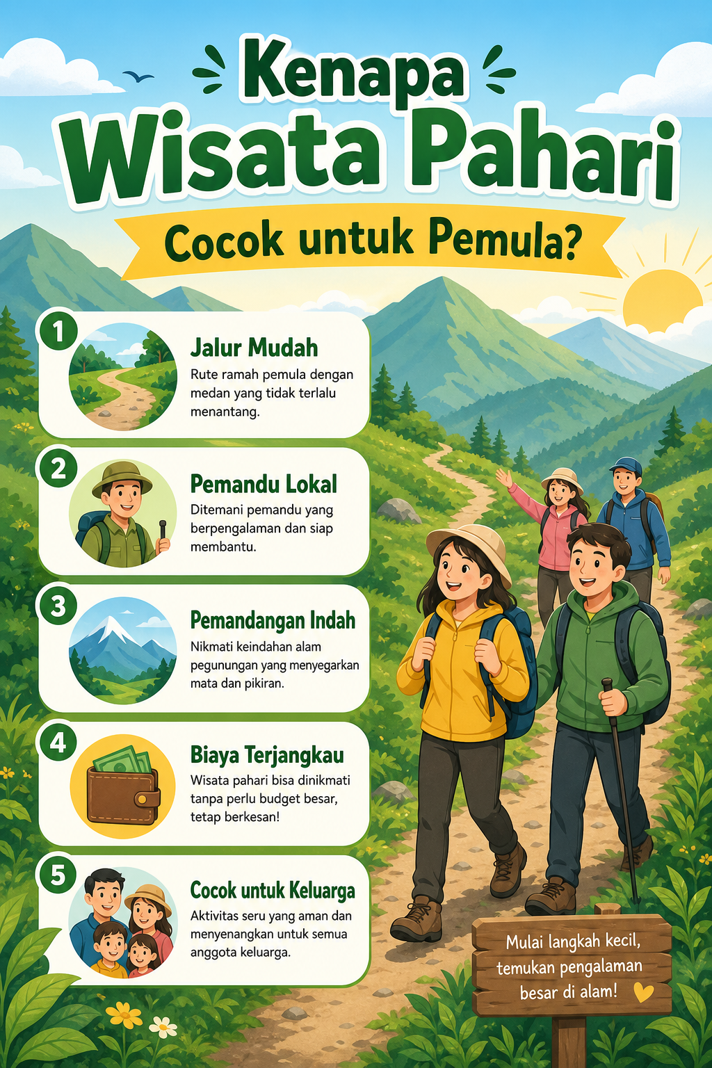 Kenapa Wisata Pahari Cocok untuk Pemula? - pahari