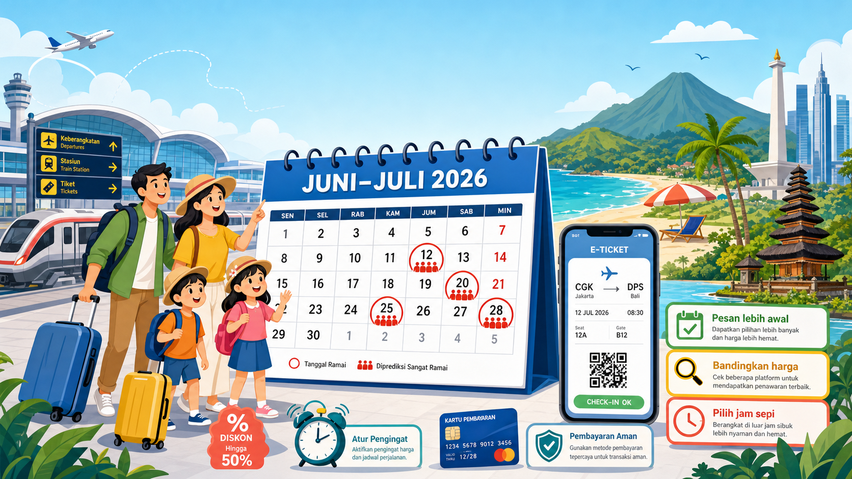 Liburan Kenaikan Kelas 2026: Jadwal Ramai dan Tips Booking - liburan