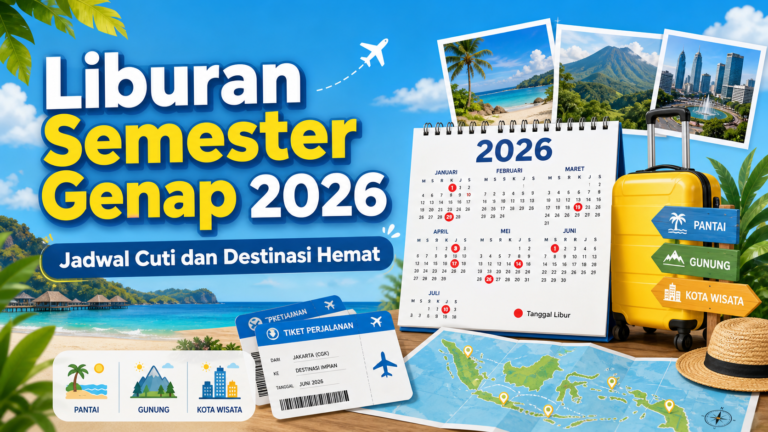 liburan - Liburan Semester Genap 2026: Jadwal Cuti dan Destinasi Hemat