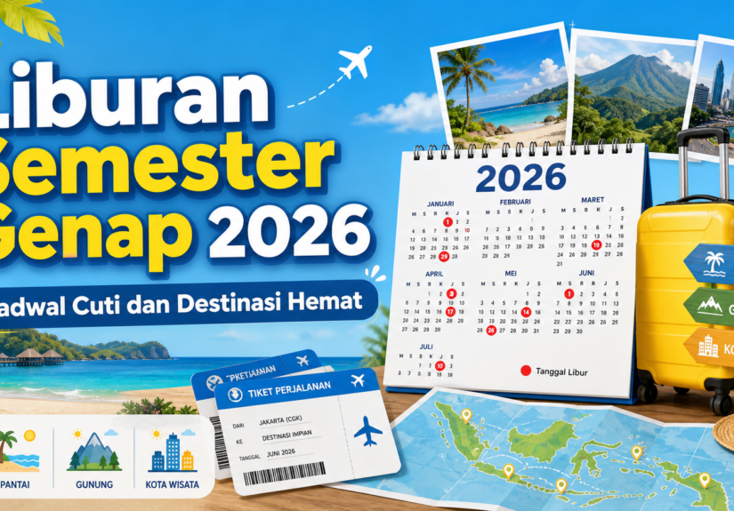 liburan - Liburan Semester Genap 2026: Jadwal Cuti dan Destinasi Hemat