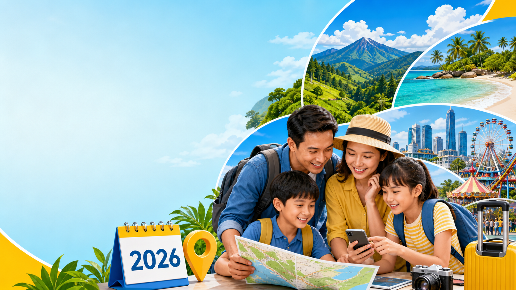 liburan - Puncak Ramai Liburan Sekolah 2026: Cara Pilih Destinasi