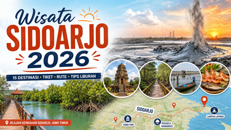 sidoarjo - Wisata Sidoarjo 2026: 15 Destinasi, Tiket, Rute, dan Tips Liburan