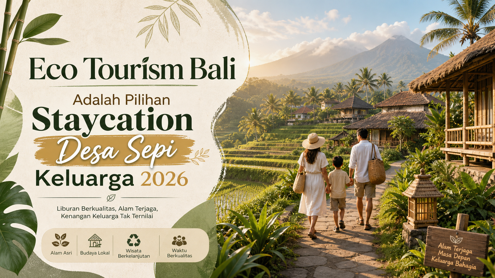 bali - Eco Tourism Bali Adalah Pilihan Staycation Desa Sepi Keluarga 2026