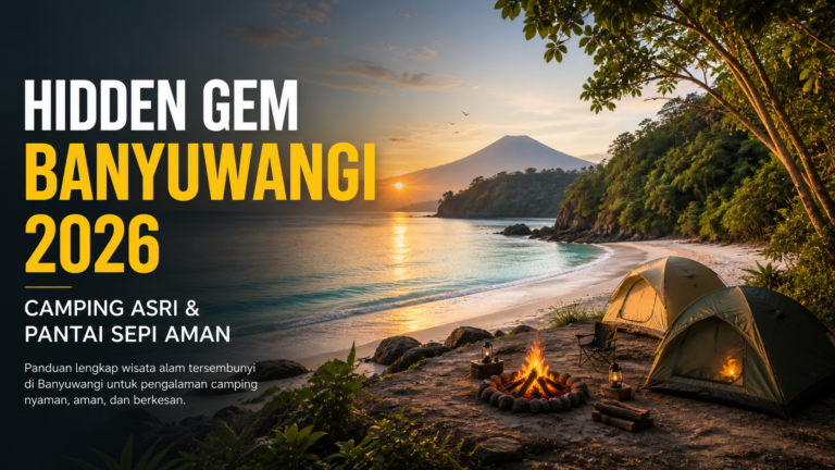 banyuwangi - Hidden Gem Banyuwangi 2026: Camping Asri dan Pantai Sepi Aman