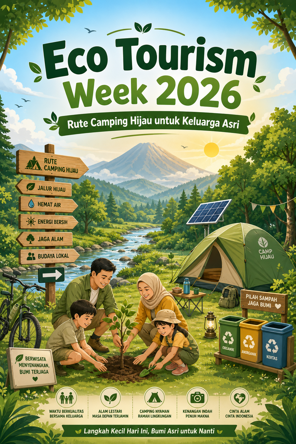Eco Tourism Week 2026: Rute Camping Hijau untuk Keluarga Asri - ekowisata