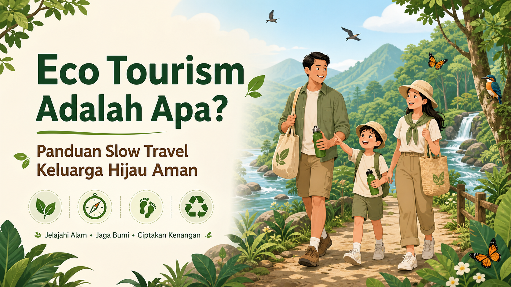 ecotourism - Eco Tourism Adalah Apa? Panduan Slow Travel Keluarga Hijau Aman