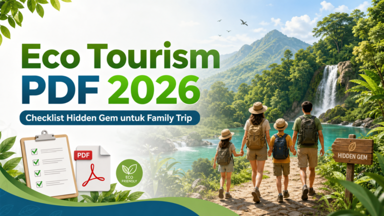 ecotourism - Eco Tourism PDF 2026: Checklist Hidden Gem untuk Family Trip