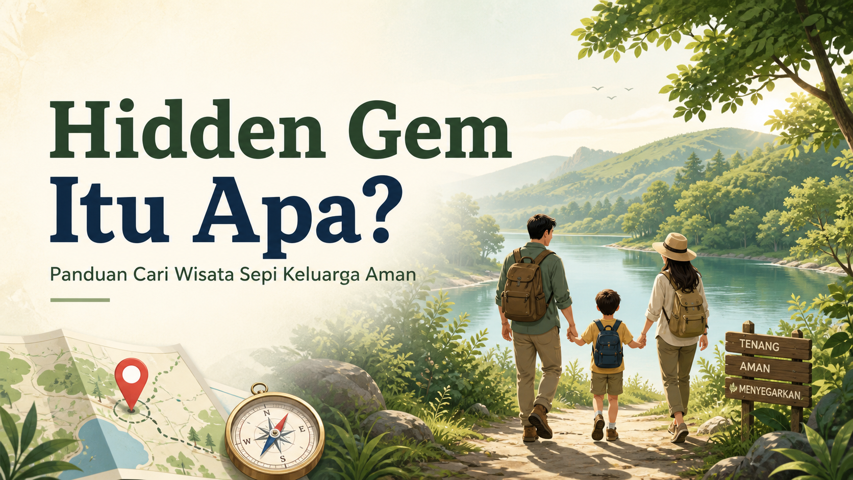 hidden - Hidden Gem Itu Apa? Panduan Cari Wisata Sepi Keluarga Aman