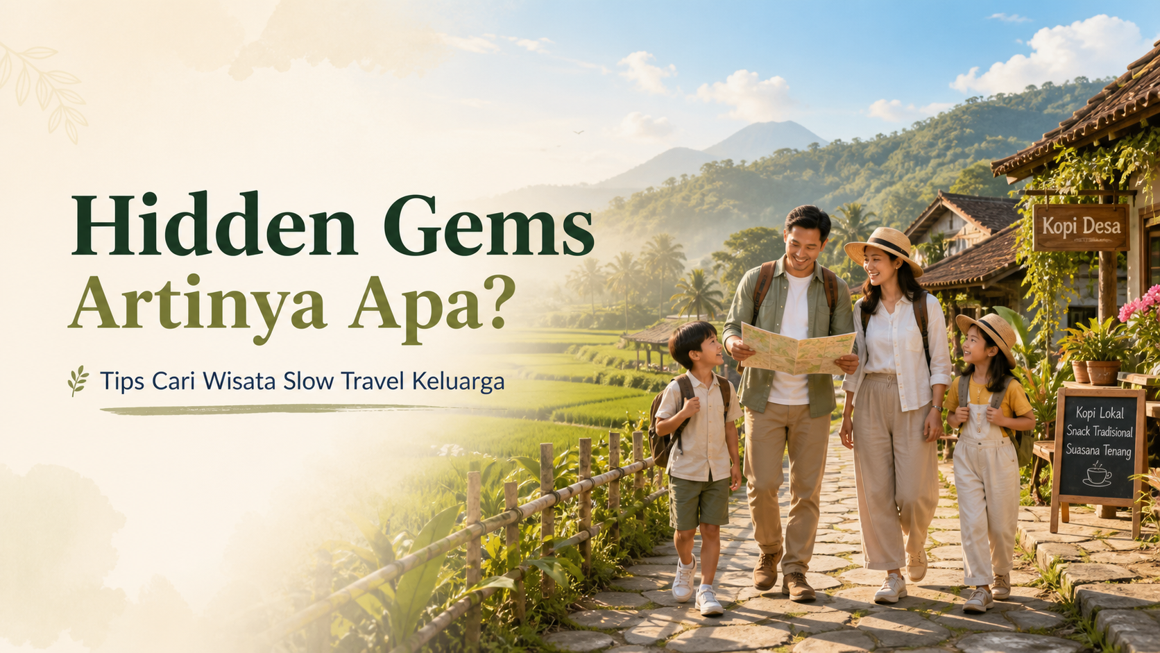 hidden - Hidden Gems Artinya Apa? Tips Cari Wisata Slow Travel Keluarga