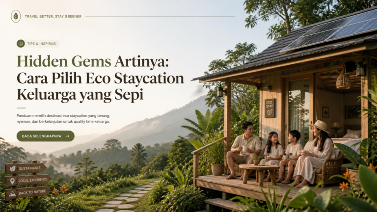 hidden - Hidden Gems Artinya: Cara Pilih Eco Staycation Keluarga yang Sepi