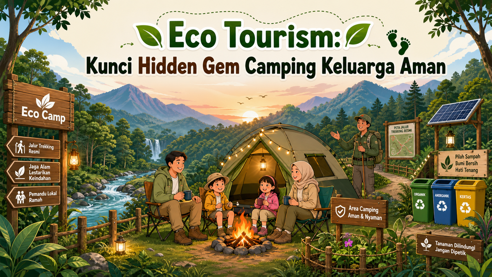 Kenapa Eco Tourism Adalah Kunci Cari Hidden Gem Camping Keluarga Aman - ekowisata
