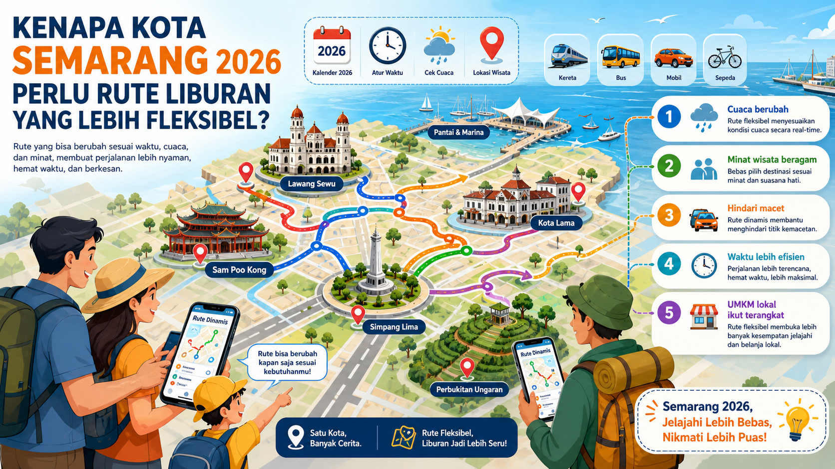 Kenapa Kota Semarang 2026 Perlu Rute Liburan yang Lebih Fleksibel? - semarang