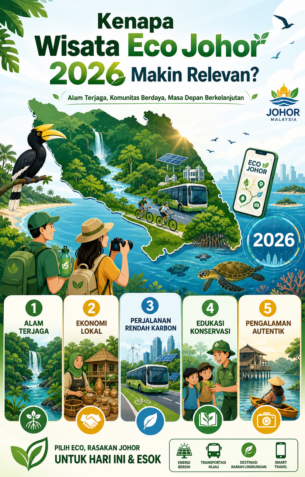 Kenapa Wisata Eco Johor 2026 Makin Relevan? - johor