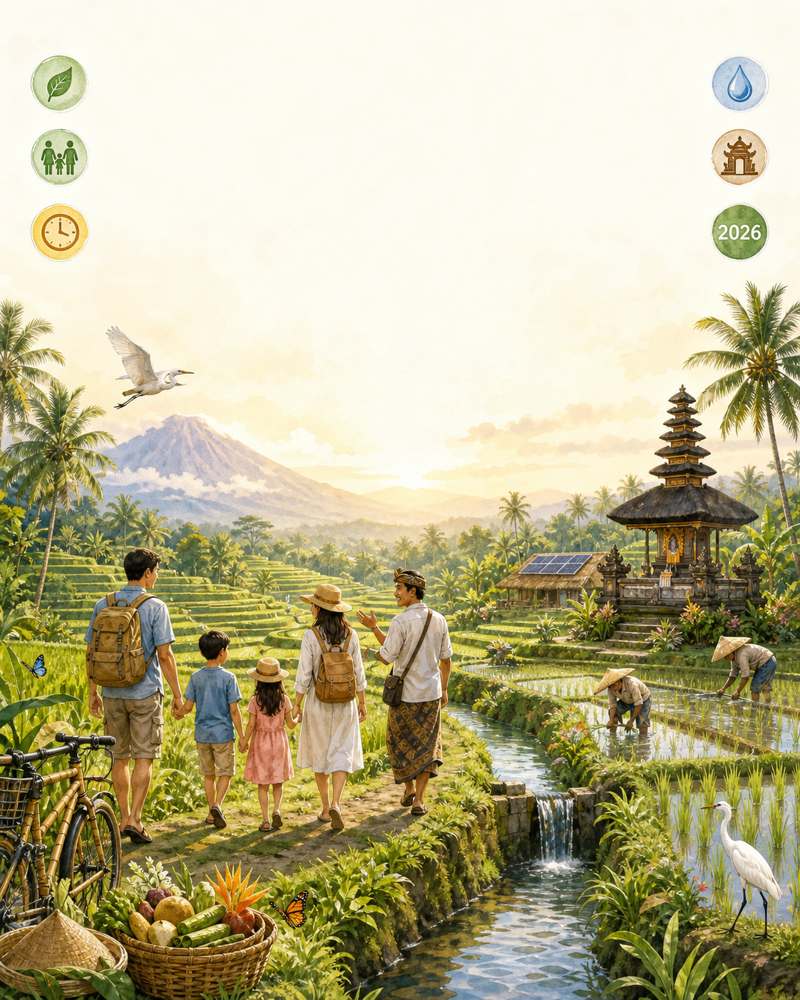 Mengapa Eco Tourism Bali Adalah Wisata Subak: Slow Travel Keluarga Asri Relevan di 2026? - bali