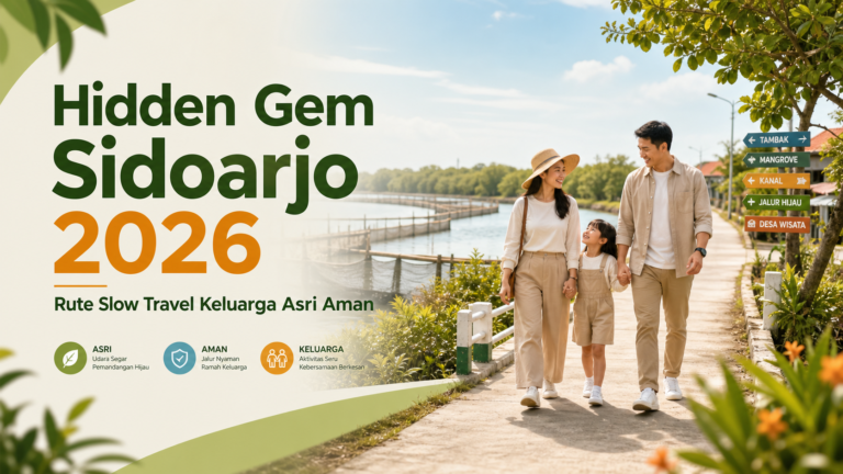 sidoarjo - Hidden Gem Sidoarjo 2026: Rute Slow Travel Keluarga Asri Aman