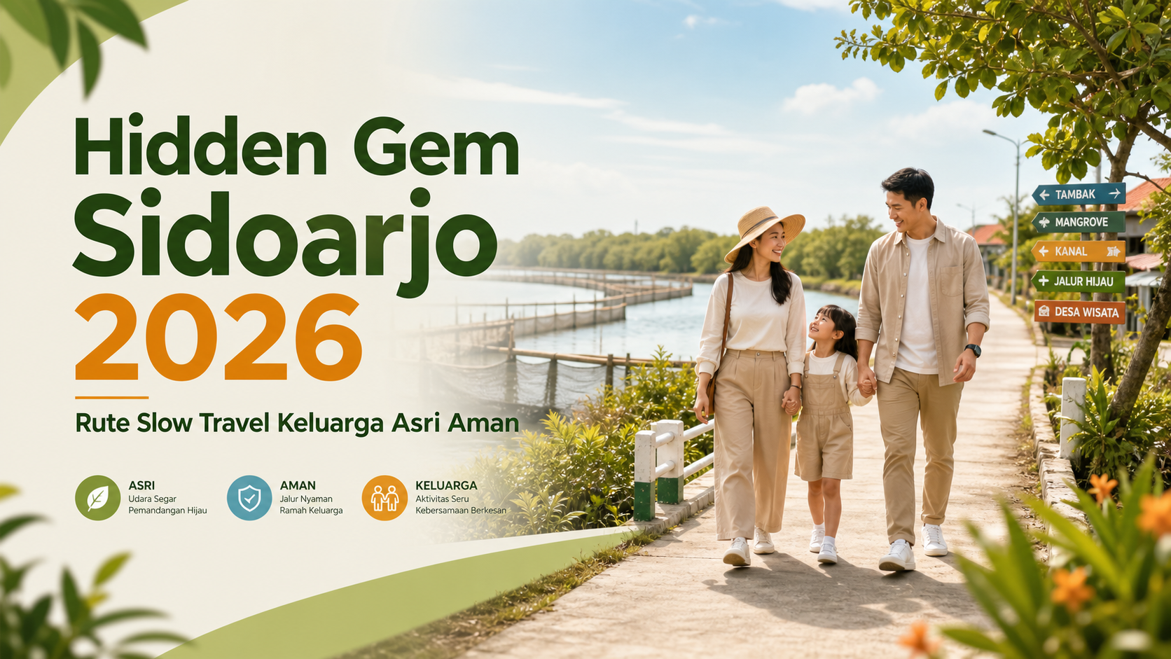 sidoarjo - Hidden Gem Sidoarjo 2026: Rute Slow Travel Keluarga Asri Aman