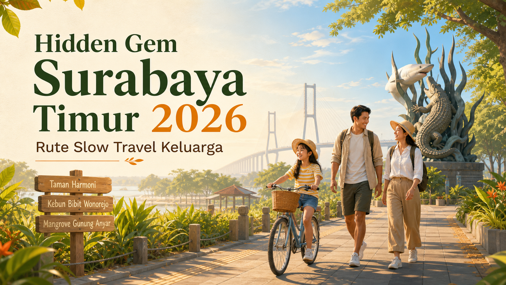 surabaya - Hidden Gem Surabaya Timur 2026: Rute Slow Travel Keluarga