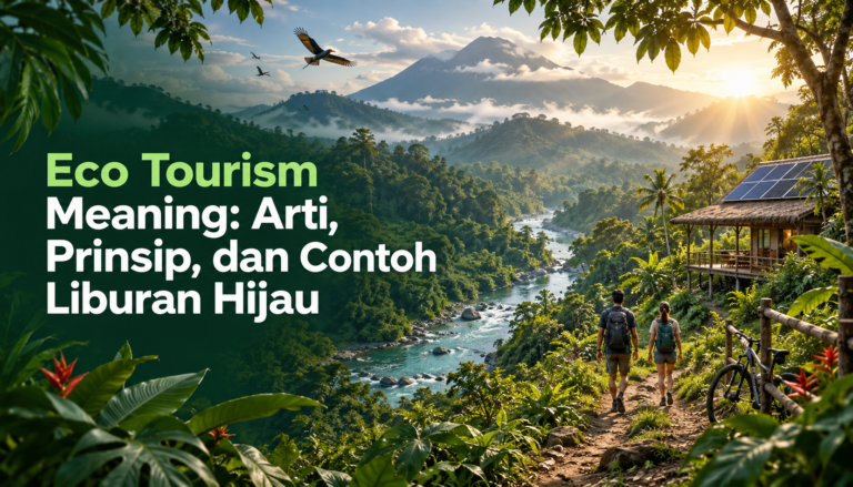ecotourism - Eco Tourism Meaning: Arti, Prinsip, dan Contoh Liburan Hijau