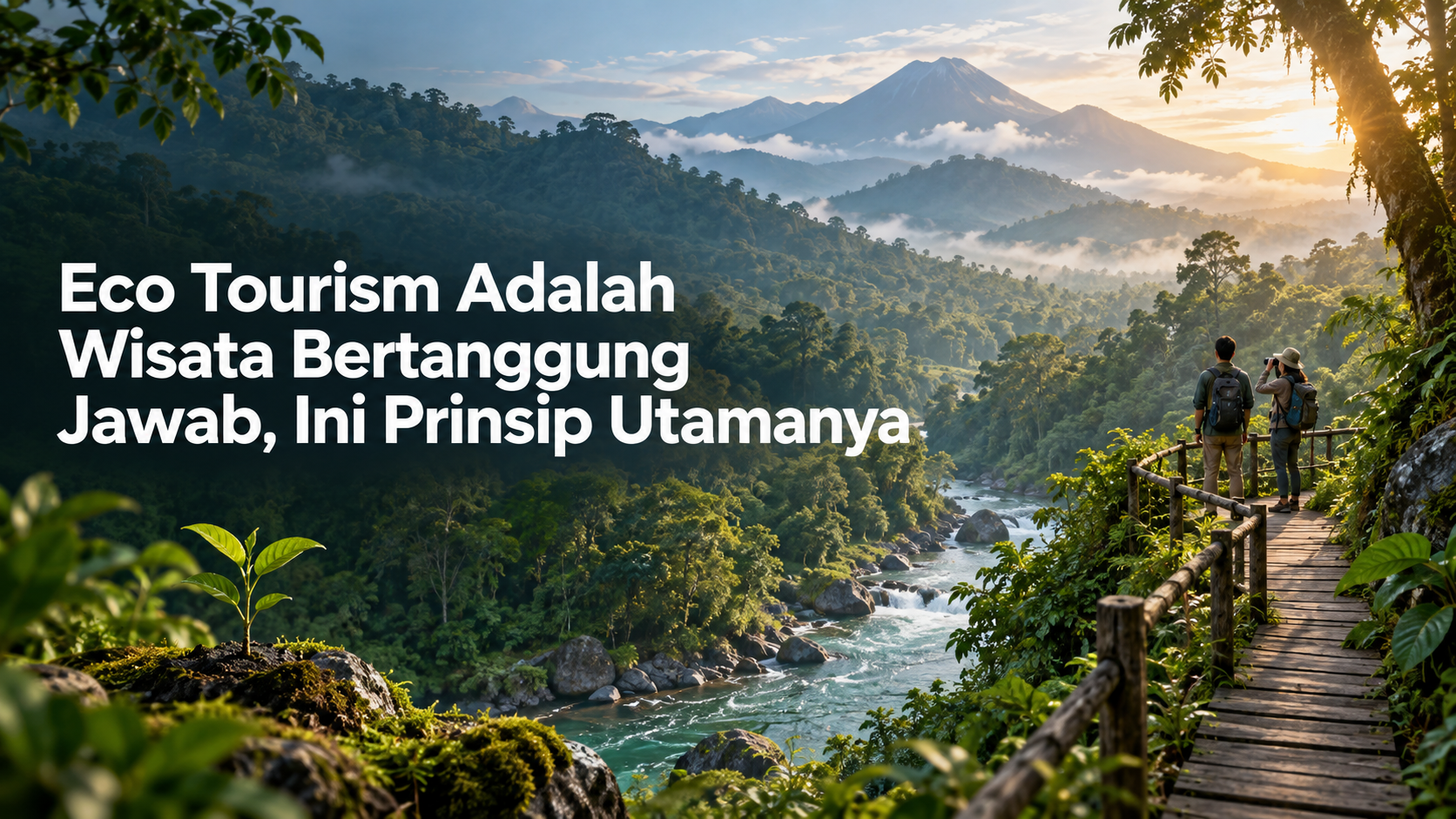 ekowisata - Eco Tourism Adalah Wisata Bertanggung Jawab, Ini Prinsip Utamanya