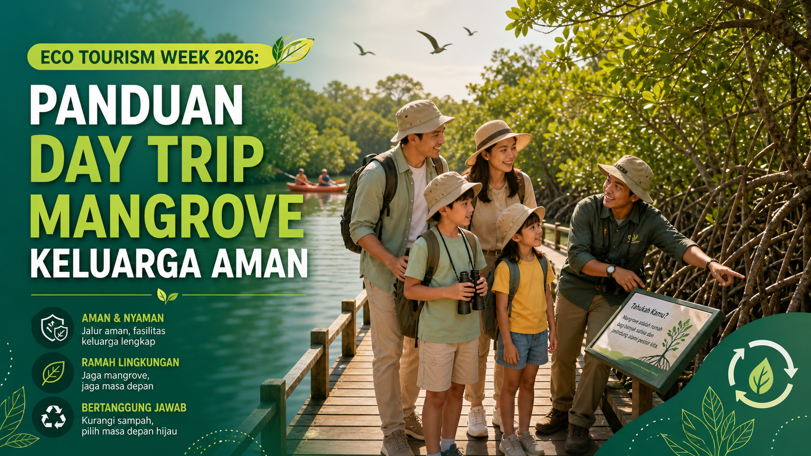 ekowisata - Eco Tourism Week 2026: Panduan Day Trip Mangrove Keluarga Aman