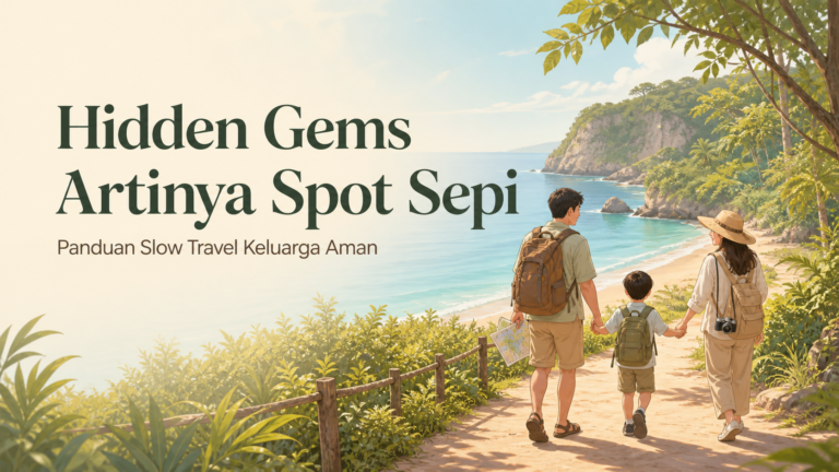 hidden - Hidden Gems Artinya Spot Sepi: Panduan Slow Travel Keluarga Aman