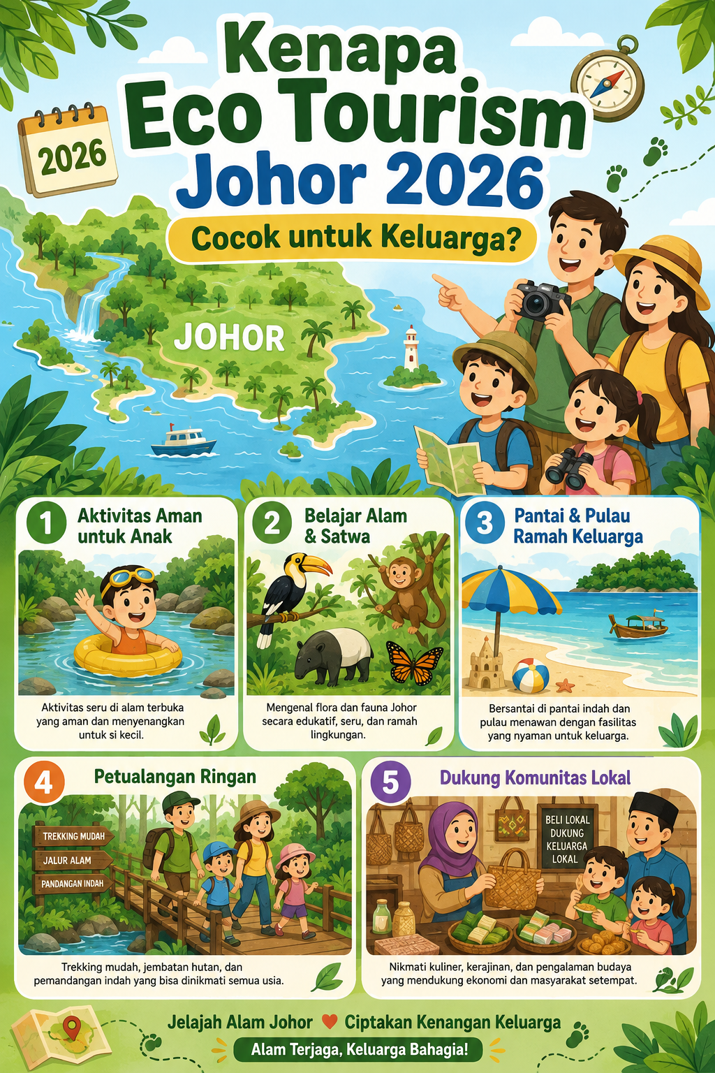 Kenapa Eco Tourism Johor 2026 Cocok untuk Keluarga? - johor