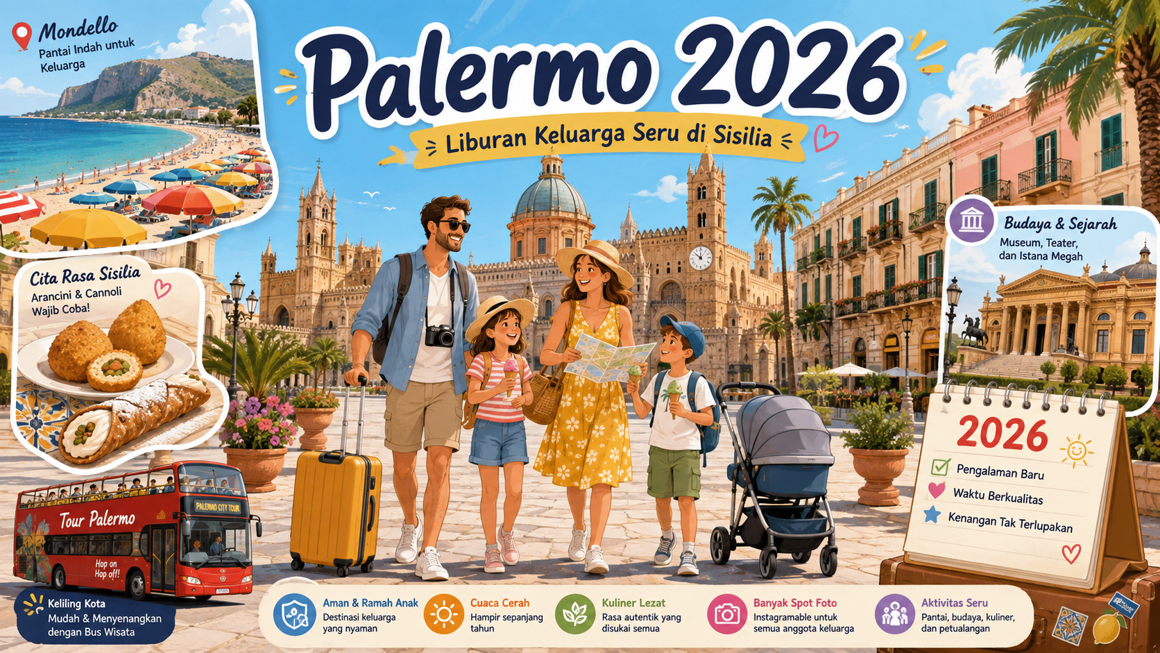 Kenapa Palermo 2026 Menarik untuk Liburan Keluarga? - palermo