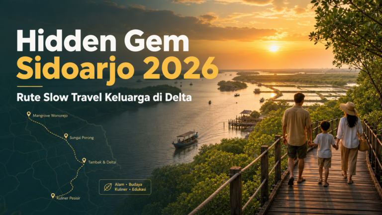 sidoarjo - Hidden Gem Sidoarjo 2026: Rute Slow Travel Keluarga di Delta