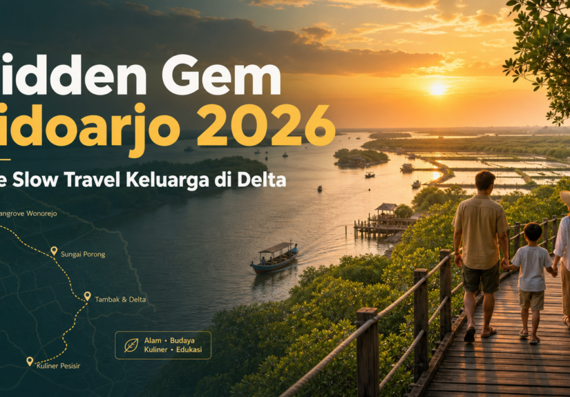 sidoarjo - Hidden Gem Sidoarjo 2026: Rute Slow Travel Keluarga di Delta