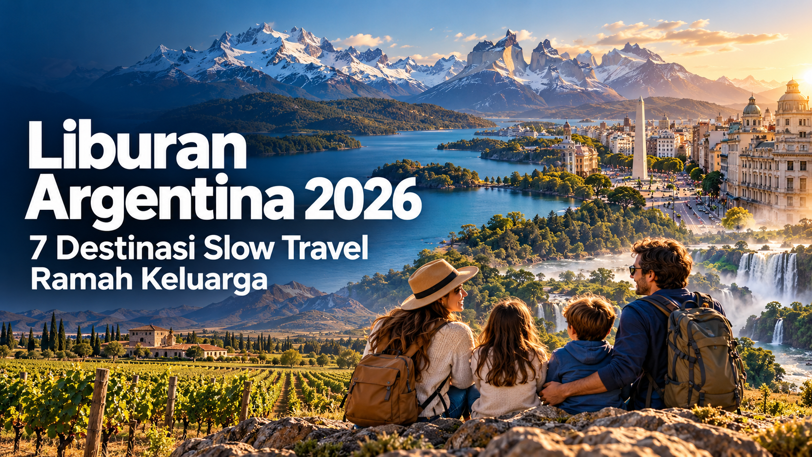 argentina - Liburan Argentina 2026: 7 Destinasi Slow Travel Ramah Keluarga
