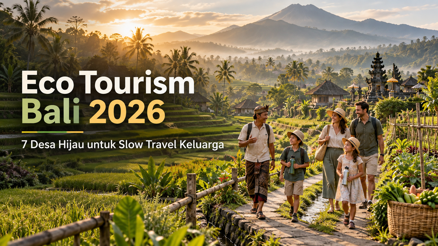 bali - Eco Tourism Bali 2026: 7 Desa Hijau untuk Slow Travel Keluarga