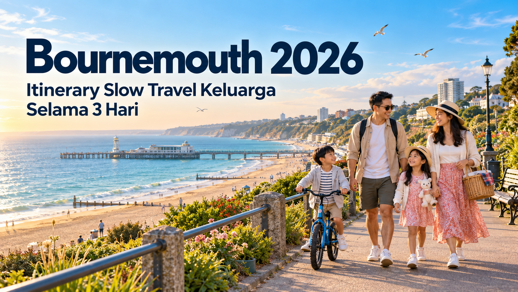 bournemouth - Bournemouth 2026: Itinerary Slow Travel Keluarga Selama 3 Hari
