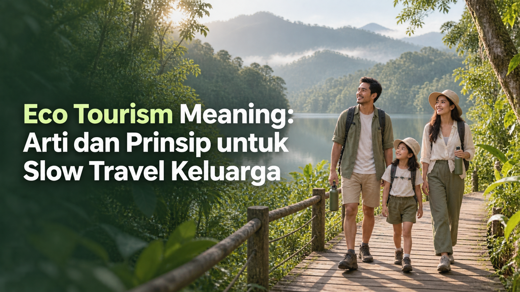 ecotourism - Eco Tourism Meaning: Arti dan Prinsip untuk Slow Travel Keluarga