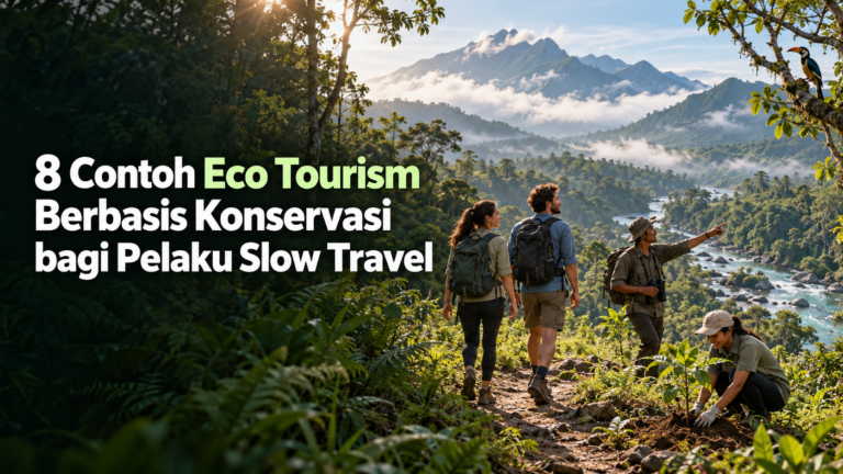 ekowisata - 8 Contoh Eco Tourism Berbasis Konservasi bagi Pelaku Slow Travel