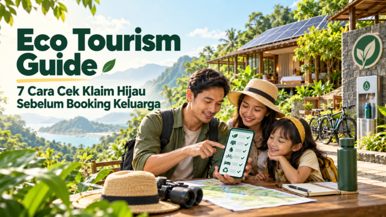 ekowisata - Eco Tourism Guide: 7 Cara Cek Klaim Hijau Sebelum Booking Keluarga