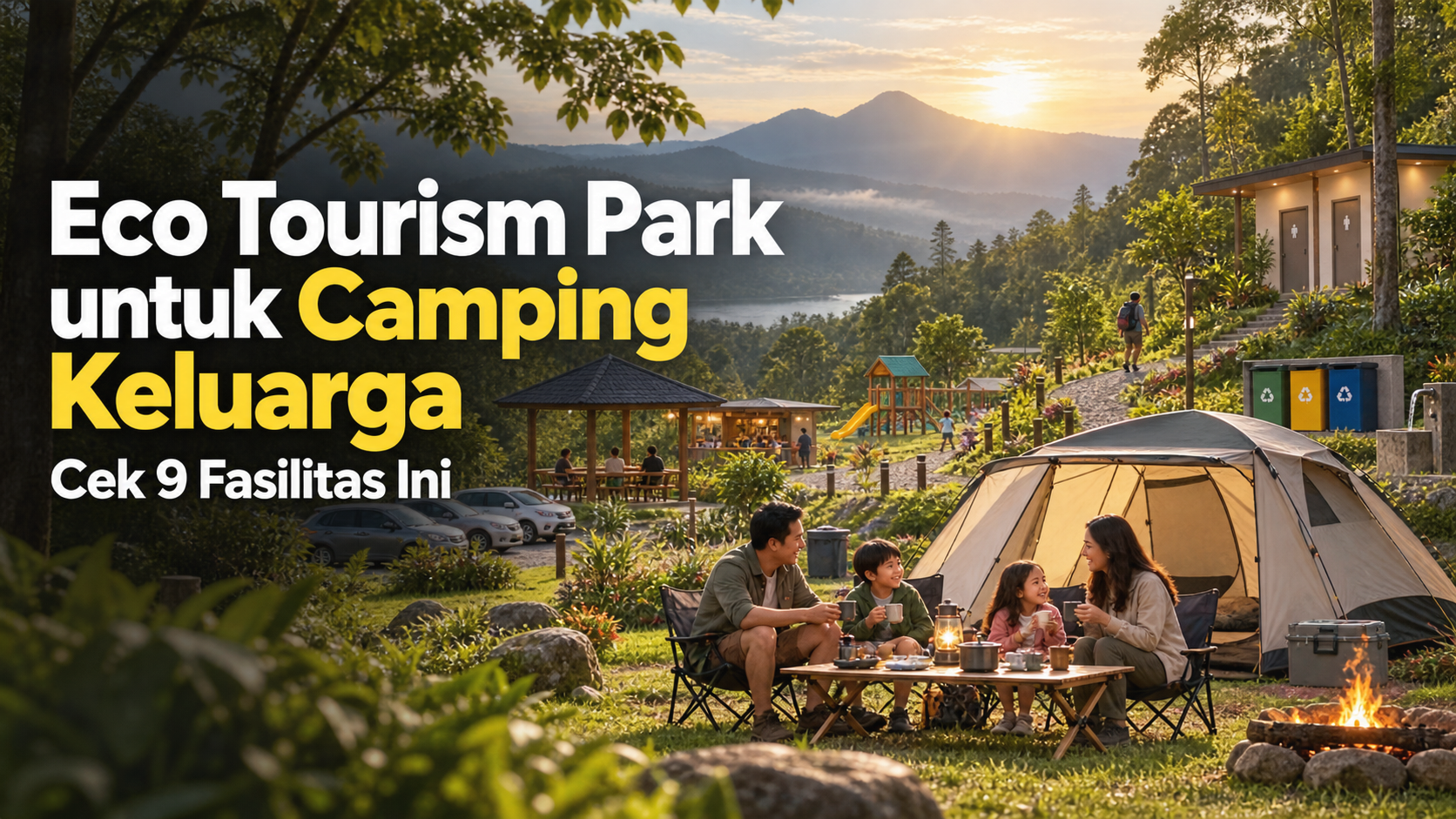 ekowisata - Eco Tourism Park untuk Camping Keluarga: Cek 9 Fasilitas Ini
