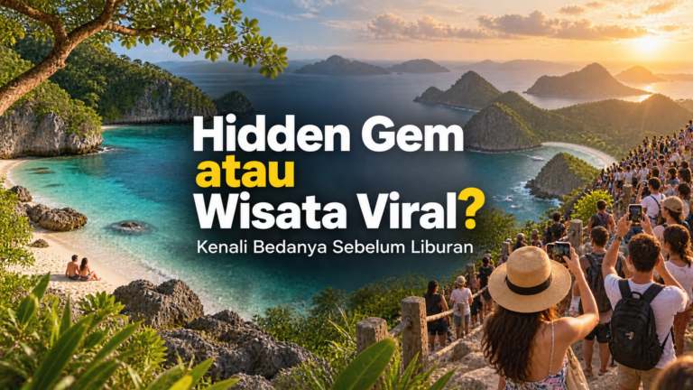 hidden - Hidden Gem atau Wisata Viral? Kenali Bedanya Sebelum Liburan