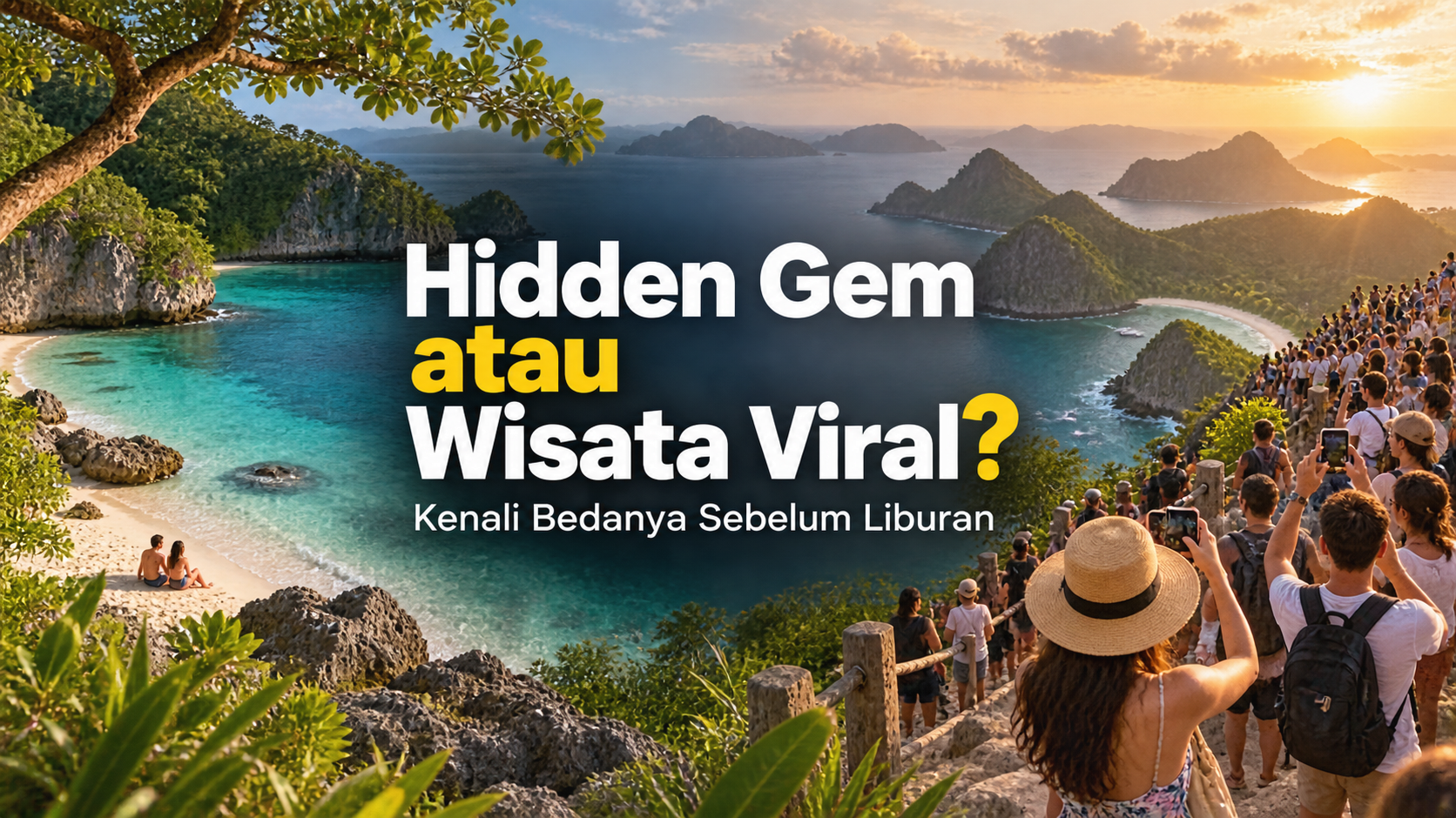 hidden - Hidden Gem atau Wisata Viral? Kenali Bedanya Sebelum Liburan