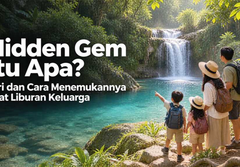 hidden - Hidden Gem Itu Apa? Ciri dan Cara Menemukannya Saat Liburan Keluarga