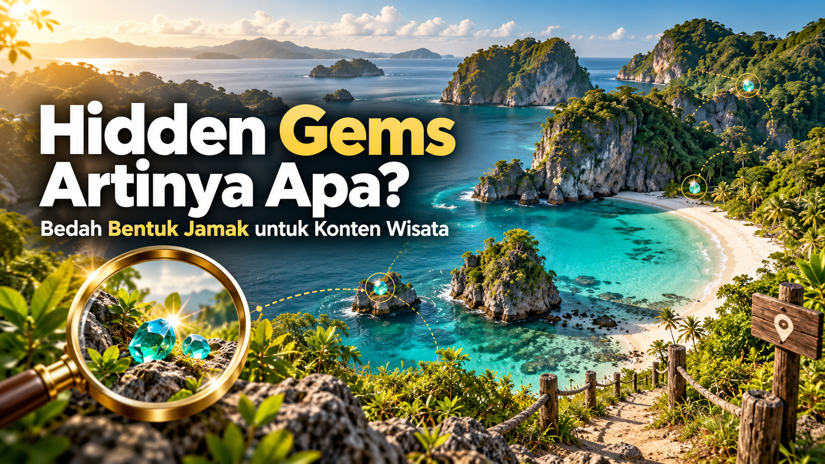hidden - Hidden Gems Artinya Apa? Bedah Bentuk Jamak untuk Konten Wisata