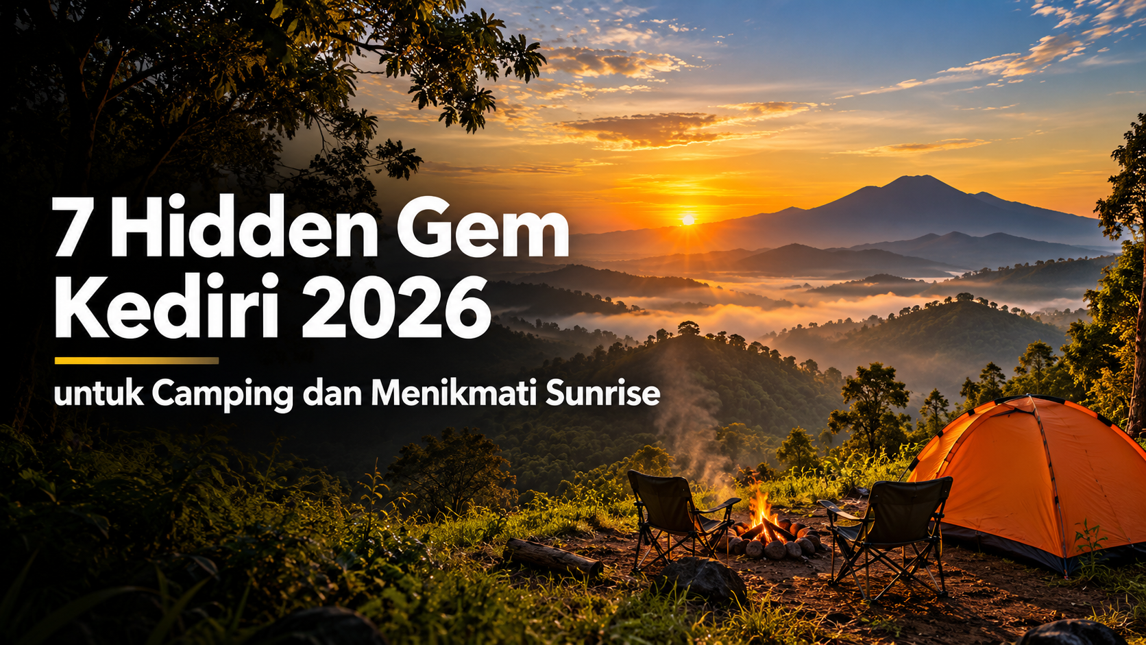kediri - 7 Hidden Gem Kediri 2026 untuk Camping dan Menikmati Sunrise