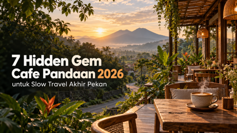 pandaan - 7 Hidden Gem Cafe Pandaan 2026 untuk Slow Travel Akhir Pekan