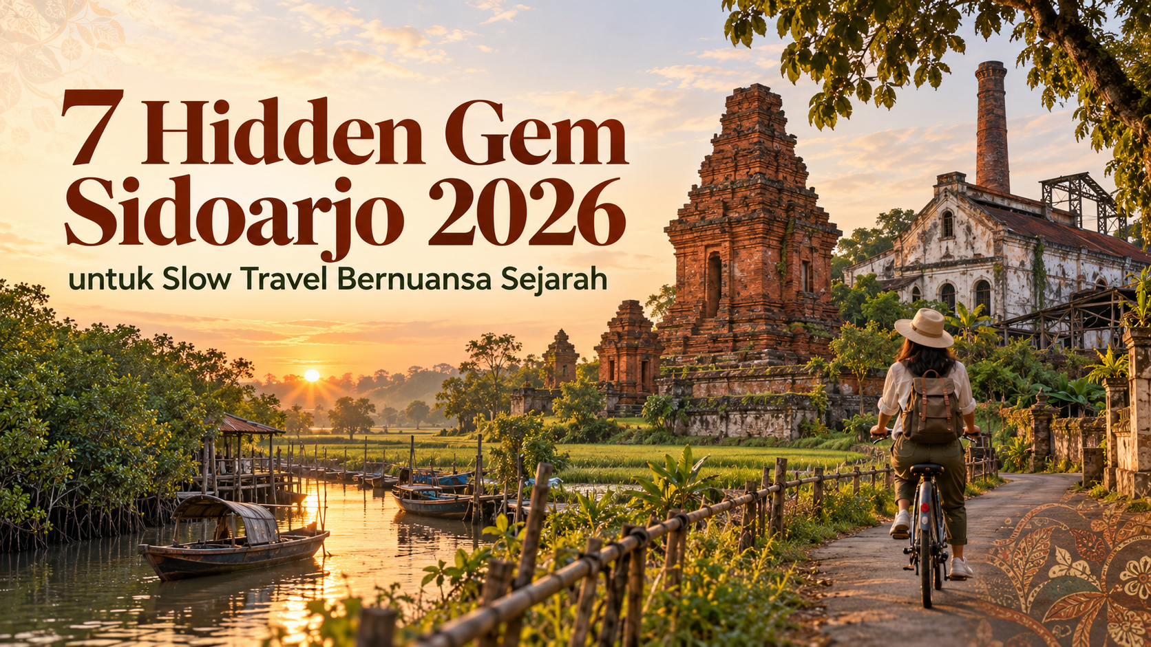 sidoarjo - 7 Hidden Gem Sidoarjo 2026 untuk Slow Travel Bernuansa Sejarah