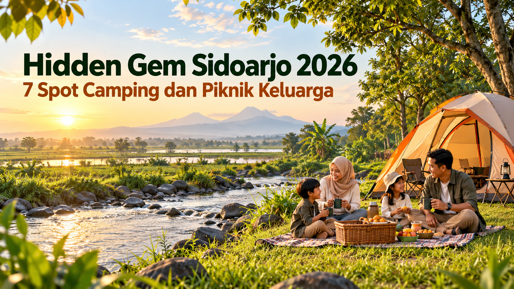 sidoarjo - Hidden Gem Sidoarjo 2026: 7 Spot Camping dan Piknik Keluarga