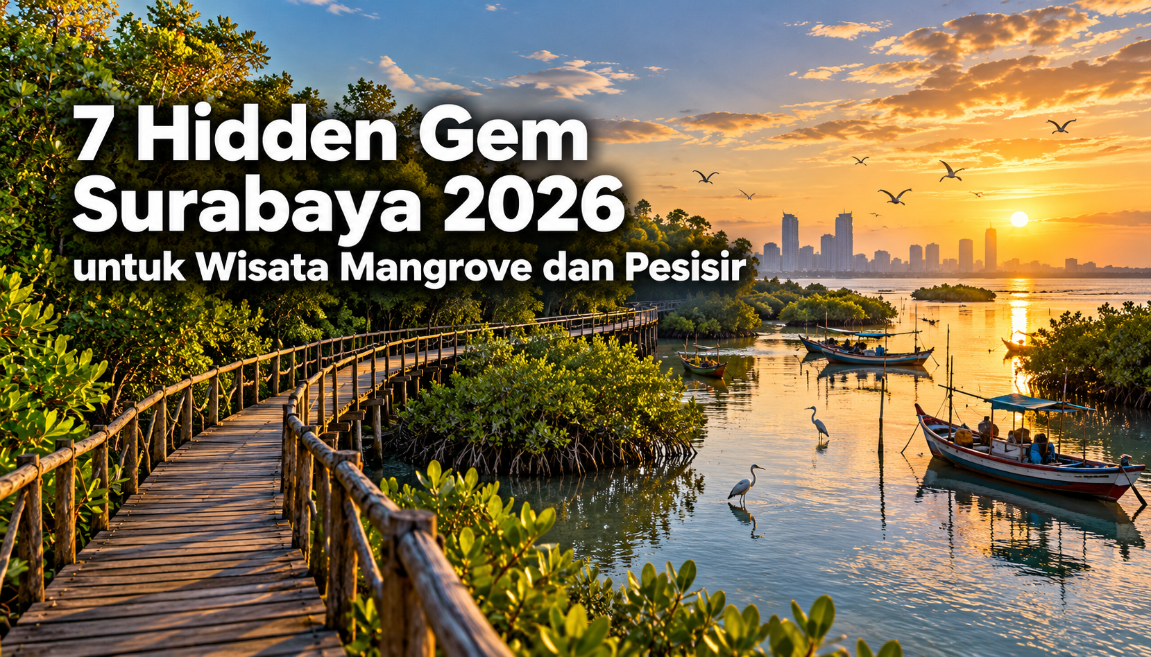 surabaya - 7 Hidden Gem Surabaya 2026 untuk Wisata Mangrove dan Pesisir